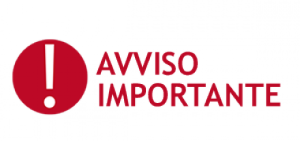 avviso importante